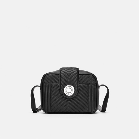 Zara Bags Nwt Zara Quilted Zippered Crossbody Bag Poshmark